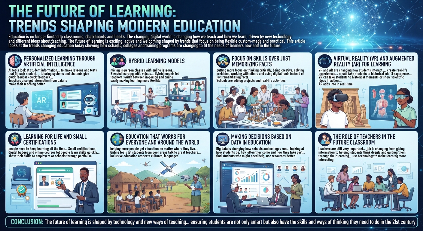 The Future of Learning: Trends Shaping Modern Education