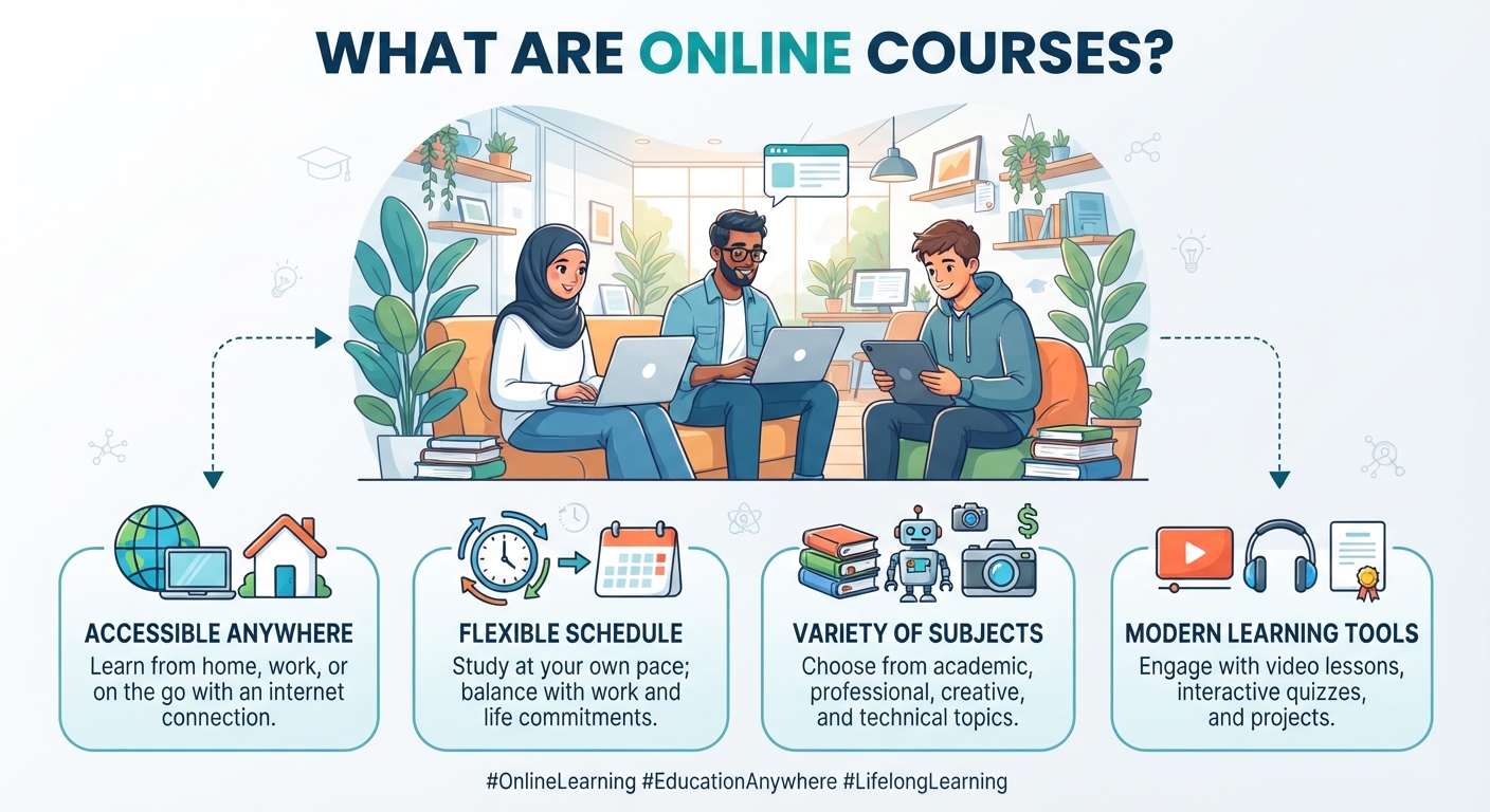 What Are Online Courses? A Complete Guide for Beginners